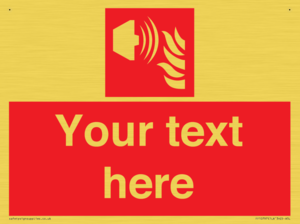 Custom Fire: Fire alarm sounder